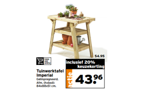 tuinwerktafel imperial