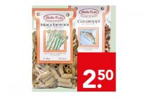 della costa maccheroni met asperge of cavatappi met zalm
