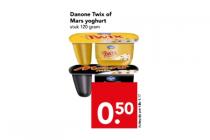 danone twix of mars yoghurt