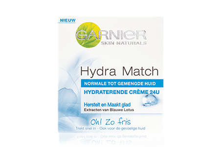 garnier hydra match dagcreme normale tot gemengde huid