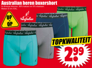 australian heren boxershort