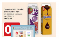 campina yoki yomild of chocomel vers
