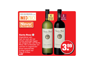 santa rosa wijn