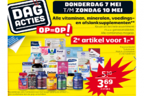 alle vitamine mineralen voedings  en afslanksupplementen