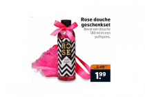 rose douche geschenkset