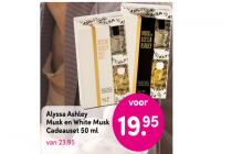 alyssa ashley musk en white musk cadeauset 50 ml