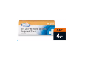 trekpleister gel voor soepele spieren en gewrichten