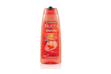 garnier fructis fruit power grapefruit tonic shampoo