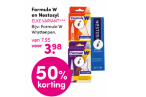 formule w en nestosyl