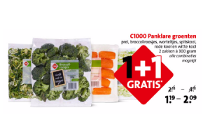 c1000 panklare groenten