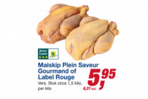 maiskip plein saveur gourman of label rouge