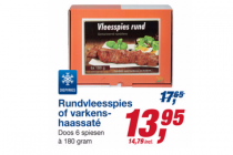 rundvleesspies of varkenshaassate