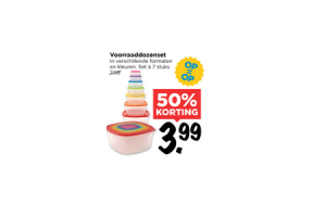 voorraaddozenset