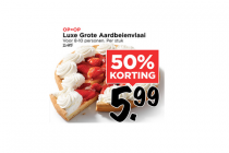 luxe grote aardbeienvlaai