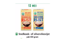 snelkook  of zilvervliesrijst