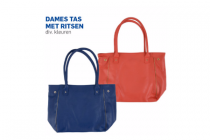 dames tas met ritsen