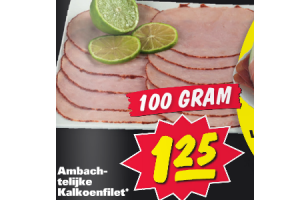 ambachtelijke kalkoenfilet