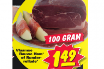 vlaamse rauwe ham of runderrollade