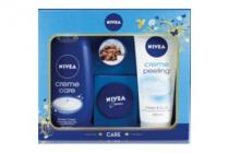 nivea geschenkverpakking care