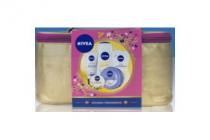 nivea geschenkverpakking gouden verzorging toilettas