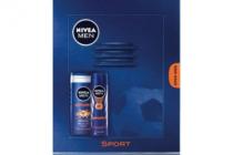 nivea geschenkverpakking sport