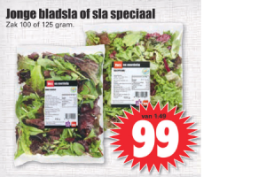 jongblad sla of sla speciaal