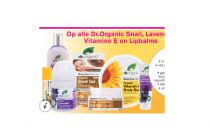 dr. organic snail lavendel vitamine e en lipbalms