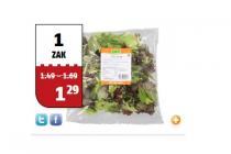 poiesz jonge bladsla met rucola rucola rucola melange of veldsla