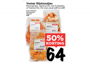 vomar rijstzoutjes