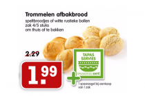 trommelen afbakbrood