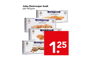 jules destrooper koek