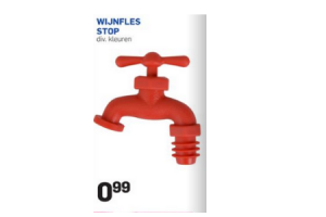wijnfles stop