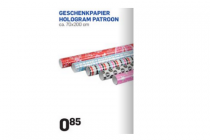 geschenkpapier hologram patroon