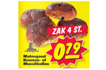 molengoud krenten  of mueslibollen