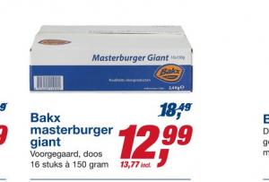bakx masterburger giant