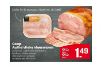 coop authentieke vleeswaren