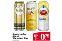 amstel radler alfa of warsteiner bier
