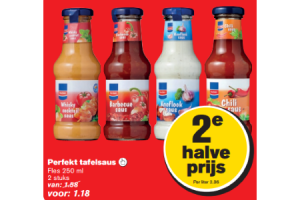 perfekt tafelsaus