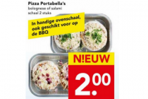 pizza portabellas