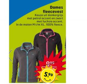 dames fleecevest