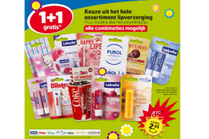 keuze uit het hele assortiment lipverzorging