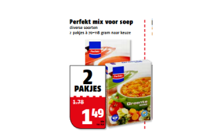 perfekt mix voor soep