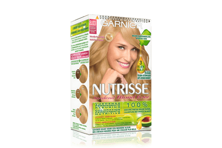 garnier nutrisse stralend natuurlijk lichtblond 803