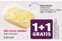 alle verse salades