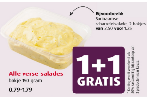 alle verse salades