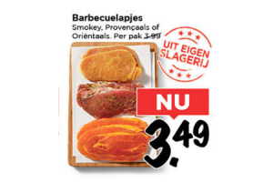 barbecuelapjes