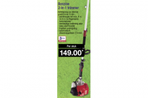 2 in 1 benzine trimmer