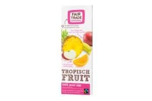 fair trade vruchtensap tropisch fruit