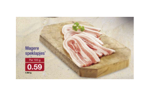 magere speklapjes