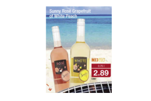 sunny rose grapefruit of white peach
